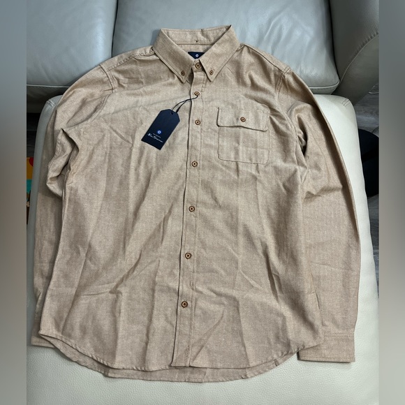 NWT - Ben Sherman Men’s One Front Pocket Classic Fit Shirt - Size M - Picture 4 of 10